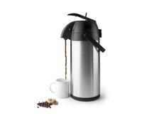 IBILI 690319 Air Pot Thermos 1.90 Lt, Wood, Silver