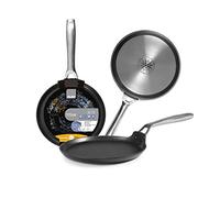 IBILI Titan Crepe Pan, 22 cm, Cast Aluminium, Non-Stick, Suitable for Induction Hobs, Black