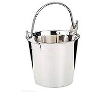 Ibili Utility Bucket 12 cm of Stainless Steel, Stainless-Steel, Silver