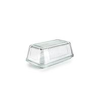 IBILI - Vintage Glass Butter Dish, 17 x 10.5 x 7 cm