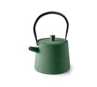 IBILI - Yame Cast Iron Teapot, 1.2 liters, Enameled Interior, Suitable for Induction, Green