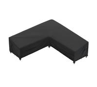 iBirdie Outdoor Sectional Cover fit 85 x 85 inch, 84 x 84, 83 x 83, 82 x 82 L-Shaped Patio Sofa Waterproof Weatherproof 600D Heavy Duty Garden Furniture Cover for Outside L Shape Couch