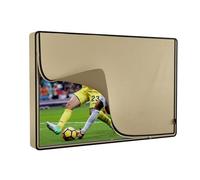 iBirdie Outdoor Waterproof and Weatherproof TV Cover with Zipper for 52 to 55 inch Outside Flat Screen TV - Beige 600D Thick Fabric Protector Size 52''W x 31''H x 5.5''D for 52'' - 55'' LCD LED