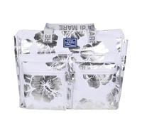 IBISCUS Metal Round Beach Bag 100% PL AQUA DI MARE