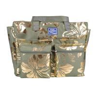 IBISCUS Metal Round Beach Bag 100% PL AQUA DI MARE