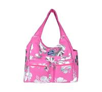 IBISCUS Metal Round Beach Bag 100% PL AQUA DI MARE