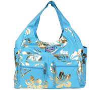 IBISCUS Metal Round Beach Bag 100% PL AQUA DI MARE