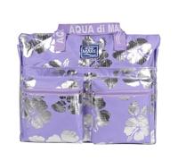 IBISCUS Metal Round Beach Bag 100% PL AQUA DI MARE