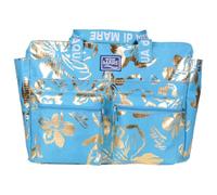 IBISCUS Metal Round Beach Bag 100% PL AQUA DI MARE