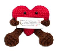 Ibiwe Mothers Day for Young Mom Gifts Adults First Time Mom Gifts New Mom‘s Mother Mom's Gift Wool with Positive Card Moms Who Have Everything