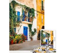 Ibiza Balearic Islands 1000 Piece Jigsaws for Teenagers Puzzle Improve Attention Span And Focus Peaceful Relaxing Leisure Fun (38x26cm)