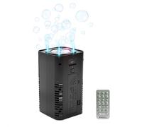 Ibiza - BUBBLE-DREAM - Portable battery powered bubble machine with RGB coloured LEDs - Synchronisation between several machines - Illuminated bubble - Remote control