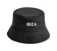 Ibiza Bucket Hat | Embroidered Party Sun Hat for Adults | Unisex Festival Cap