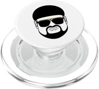 Ibiza Final Boss Face Silhouette Funny Viral Meme Humor PopSockets PopGrip for MagSafe