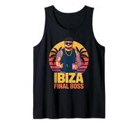 Ibiza Final Boss Meme Club Partying Vintage Tank Top