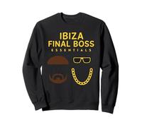 Ibiza Final Boss Party Legend Rave & Festival Essentials Sweatshirt