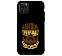 Ibiza Final Boss Typographic Portrait Minimalist Rave Party Case for iPhone 11 Pro Max