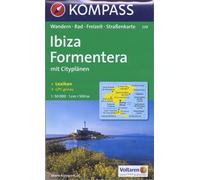 Ibiza & Formentera 239 GPS Kompass: Wandelkaart 1:50 000