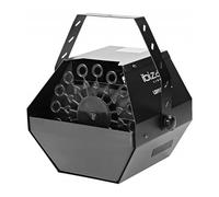 Ibiza LBM10BAT-BL Portable Bubble Machine with Battery Lithium/Remote Control