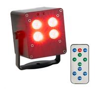 Ibiza - LED Light Effect Box - WASH Effect - 4 x 3W RGB - Battery Operated - Festive Atmosphere