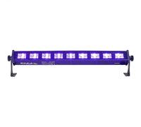 Ibiza - LED-UVBAR - UV effect bar with 9 LEDs of 3 W each, black light - Black