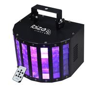 Ibiza Light BUTTERFLY-RC 6 colour led butterfly effect with remote control