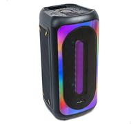 Ibiza - MERCURE50 - Battery-powered 500W speaker with front lighting effects, Bluetooth, SD, USB, TWS function - Black