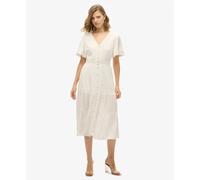 Ibiza mid-length dress for women Superdry White S