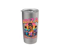 Ibiza Party Crew Summer Vacation Stainless Steel Insulated Tumbler