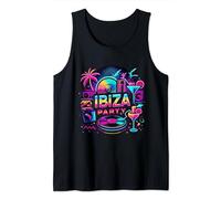 Ibiza Party outfit - Vibrant Beach Vibes for Nightlife Tank Top