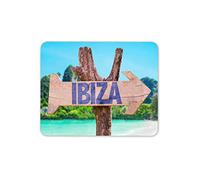 Ibiza Sign Mouse Mat Pad - Spain Island Summer Holiday Computer #15021
