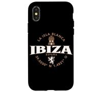 Ibiza Spain Label Coordinates 2C Case for iPhone X/XS