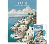 Ibiza, Spain teenagers 1000 Pieces Puzzle | Hand Speed Race Help the brain exercise Stress Reduction Gifts 50x75cm