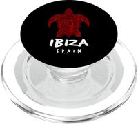 Ibiza Spain Tribal Sea Turtle Ocean Art Design PopSockets PopGrip for MagSafe