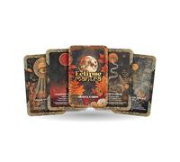 Ibiza Tarot Eclipse Mantra - A Cosmic Shift Oracle Deck - 22 Oracle Cards - Light and Shadow in Sacred Dance