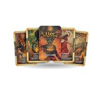 Ibiza Tarot Fire Mantra - An Elemental Flame Oracle Deck - 22 Oracle Cards - Passion, Purification, and Power
