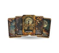 Ibiza Tarot New Moon Mantra - A Seed of Intention Oracle Deck - 22 Oracle Cards - Begin Anew with the Dark Moon