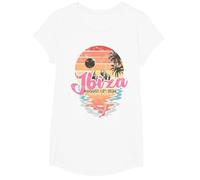 Ibiza Total Solar Eclipse 2026 Party - August 12th 2026 T-Shirt, Girls, White, Large