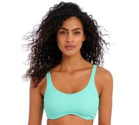 Ibiza Waves Bralette Bikini Top Frozen Blue 36DD