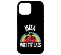 Ibiza With The Lads Boys Trip Holidays Matching Case for iPhone 16 Pro Max