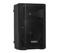 Ibiza - XTK10-MKII - Passive 10 inch/25cm SONO Speaker - 25mm Compression Tweeter - Bass Reflex System - Handle and Wheels - NEW VERSION - Black - Party, events, club, conference