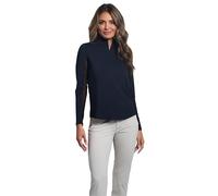 IBKUL Athleisure Wear Sun Protective UPF 50+ Icefil Cooling-Solid Long Sleeve Mock Neck Top-80000