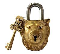 IBLAY - Padlock with Keys - Working Functional (Standard) - Lock with Lion Face