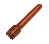 IBLAY Wooden Muddler Bar Tool Handcrafted Bar Wood Muddler Muddles Mint, Herbs, Fruit Mixing, Cocktail, Mocktail (Brown, 9 in)