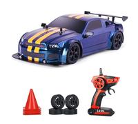 iBlivers RC Drift Car, 1:14 Remote Control Car 4WD Drift GT RC Cars Vehicle High Speed Racing RC Drifting Car Gifts Toy for Boys Kids
