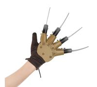 IBLUELOVER 1 Piece Halloween Killer Ghost Glove Halloween Costume Scissorhands Assassin Cosplay Clothing Theme Party Carnival Accessory Show Horror Prop for Performing Festival