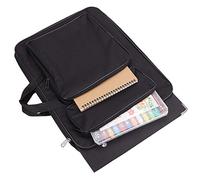IBLUELOVER Art Portfolio Case A3 Artist Drawing Board Bag Waterproof Art Carrying Bag Portable Sketch Pad Storage Bag Artist Folder Case Tote Bag Shoulder Bag for Palette Paints Brushes Pencils