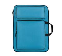 IBLUELOVER Art Portfolio Case A3 Artist Drawing Board Bag Waterproof Art Carrying Bag Portable Sketch Pad Storage Bag Artist Folder Case Tote Bag Shoulder Bag for Palette Paints Brushes Pencils