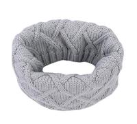 IBLUELOVER Kids Circle Loop Scarf Classic Knitted Soft Ring Scarf Winter Warm Thermal Neckerchief Windproof Thick Neck Warmer Muffler for Boys Girls 4-10Y