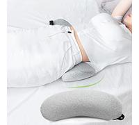 IBLUELOVER Lumbar Support Pillow Sleeping Waist Pillow Memory Foam Lumbar Roll Pillow Wedge Cushion for Lower Back Pain Spine Sciatic Pain Relief for Bed Sofa Car Seat Travel
